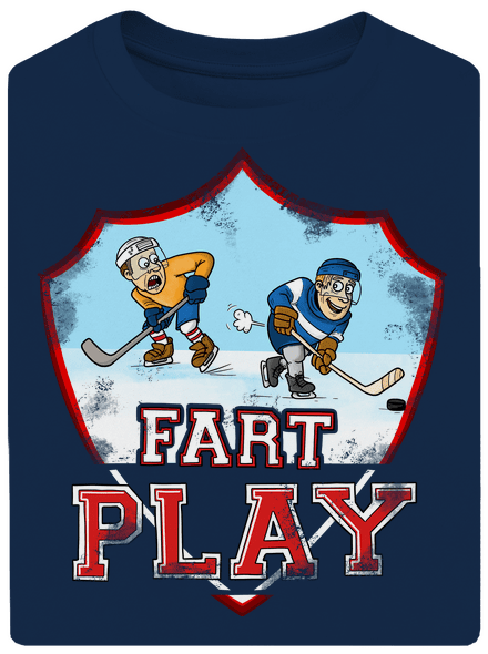 Fart Play unisex túlméretezett póló Midnight Blue