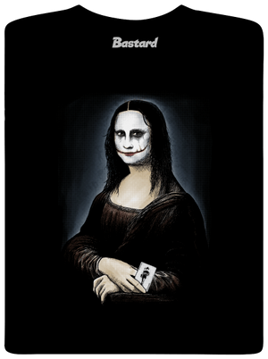 Mona Joker Lisa férfi póló Black