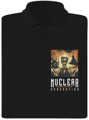 Nuclear generation férfi pólóingek Black