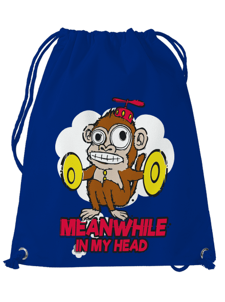 Monkey in my head hátizsák Royal Blue Mal