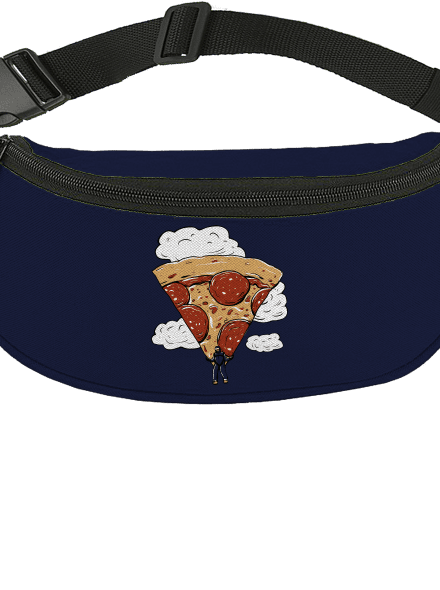 Pizza ejtőernyős övtáska French Navy