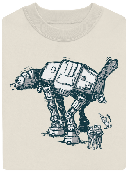 AT-AT unisex crewneck Off White