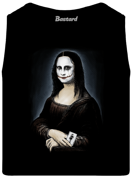Mona Joker Lisa férfi trikó Black