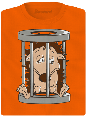 Sün a ketrecben női sportpóló Neon Orange