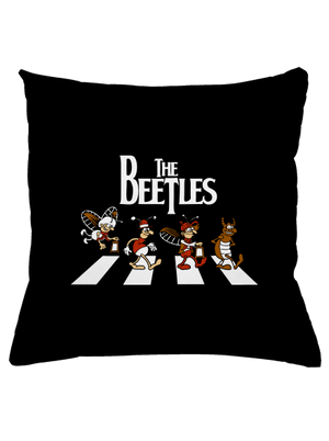 Beatles párna Black