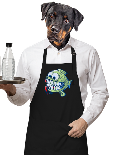  kötény Black