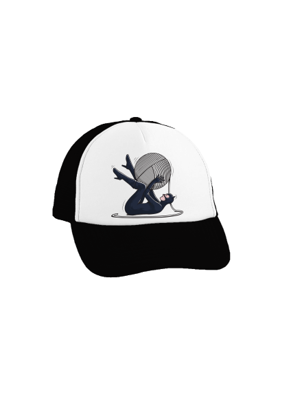 Catwoman teherautós sapka Black cap
