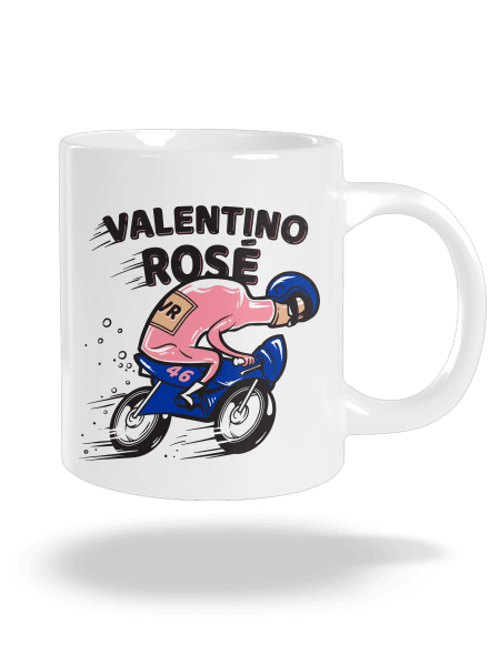 Valentino Rosé nagy bögre White