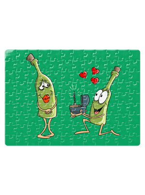 A bor szeretete kirakós White