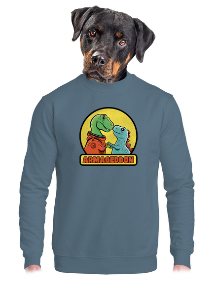 Armageddon unisex crewneck Nordic Blue
