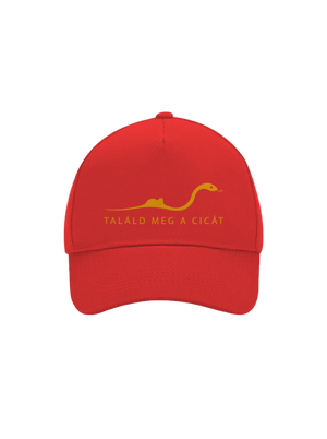 Találd meg a cicát baseballsapka Classic Red