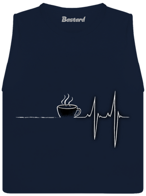 Coffee help női bővített trikó Navy