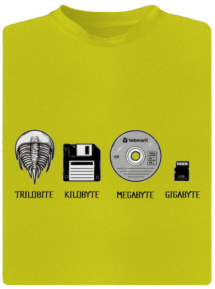 Trilobite férfi sportpóló Neon Yellow
