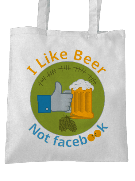 I like beer táska White