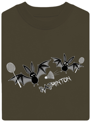 Batminton unisex crewneck Urban Khaki