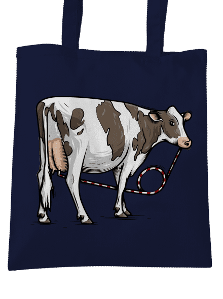 Cow drink táska French Navy