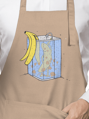 Banán a zuhany alatt kötény Rope