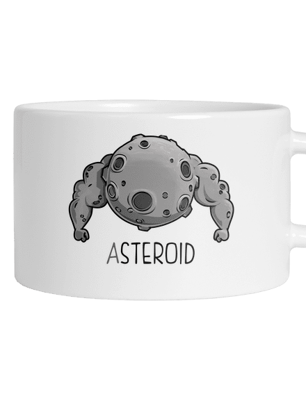 Asteroid macaron bögre White