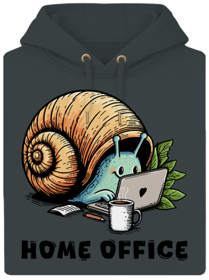 Sneka home office unisex prémium pulóver Charcoal