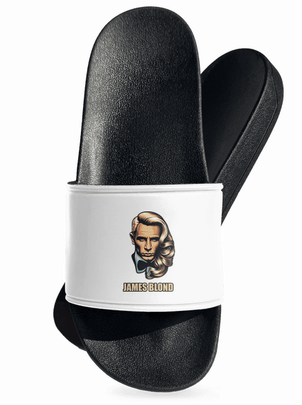 James Blond papucs White