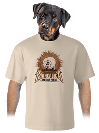 unisex túlméretezett póló