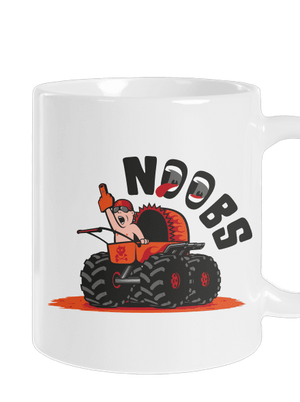 Monster stroller hagyományos bögre White