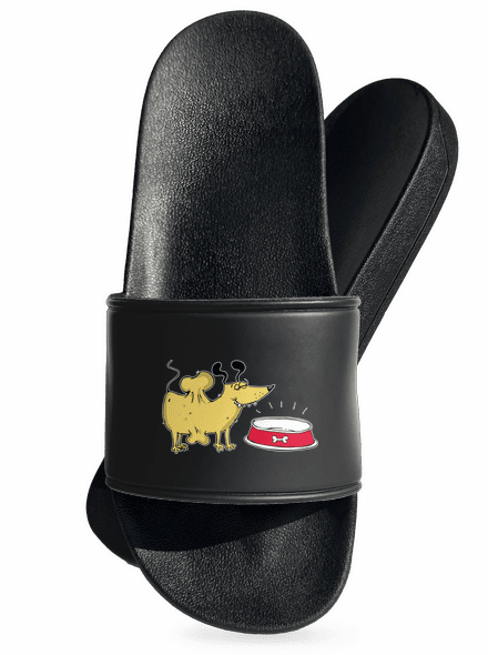 Csont papucs Black