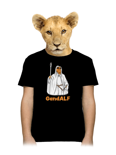 GandALF gyerek póló Black