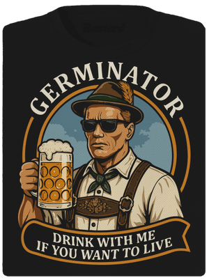 Germinator női sportpóló Black