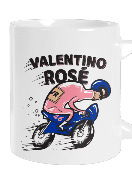 Valentino Rosé nagy bögre White