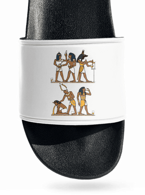 Egyiptomi parti papucs White