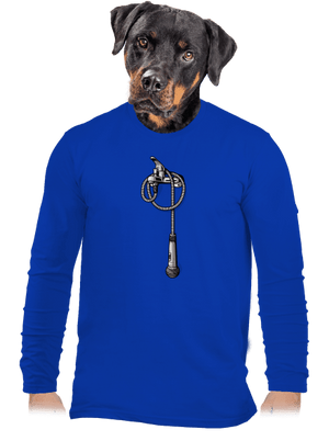 férfi hosszú ujjú póló