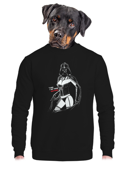 Mrs. Vader unisex crewneck Black