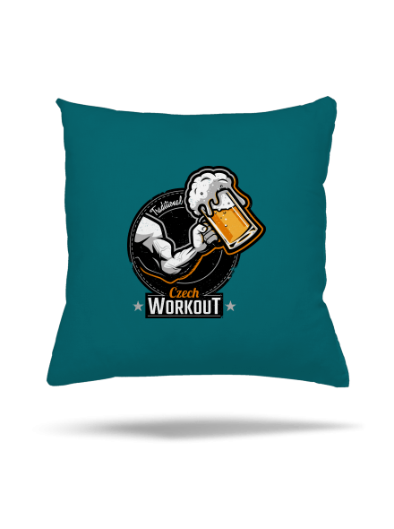 Czech workout párna Blue Turquoise