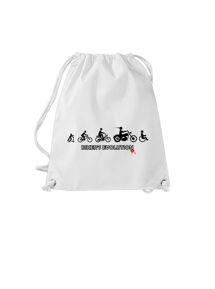 Bikers evolution hátizsák White