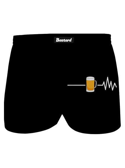 Beer help férfi alsó nadrág Black