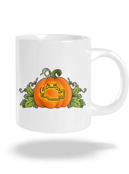Kísérteties Halloween nagy bögre White