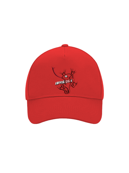 Invisible chameleon baseballsapka Classic Red