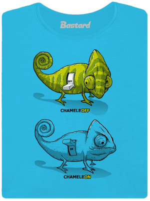ChameleON ChameleOFF női póló Blue Atol