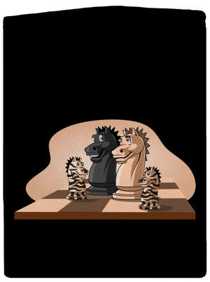 Sakkcsalád cipzáras női pulóver Black