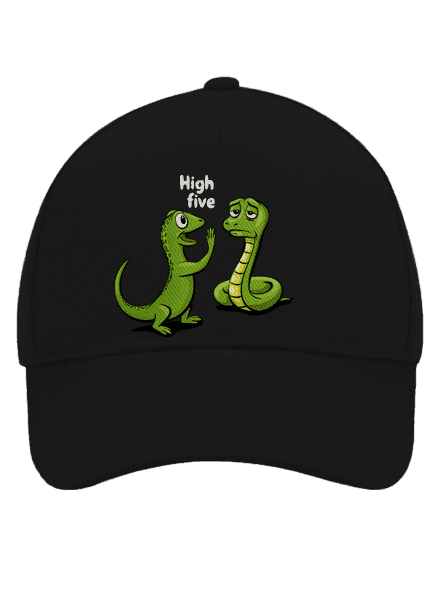 High Five baseballsapka Black