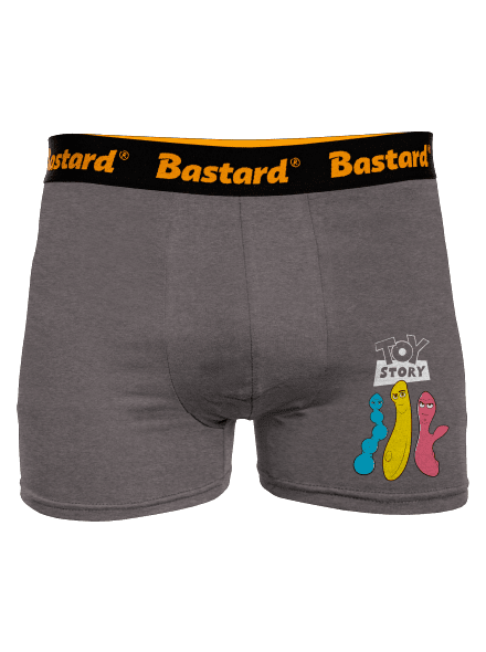 Játékháború boxeralsó Gray Melange