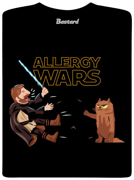 Allergy Wars gyerek póló Black