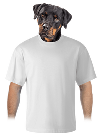 unisex túlméretezett póló