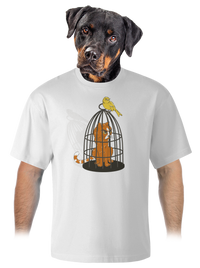 unisex túlméretezett póló