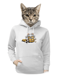 női kenguruzsebes pulóver