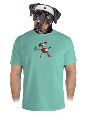  férfi sportpóló Mint Mal