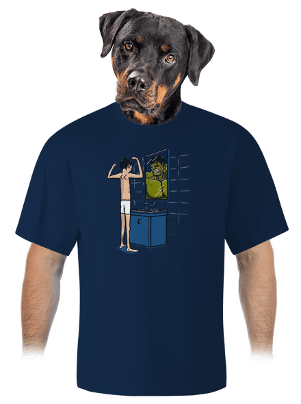 Hulk unisex túlméretezett póló Midnight Blue