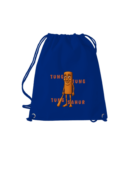 Tung Tung Tung Sahur – Italian Brainrot hátizsák Royal Blue Mal