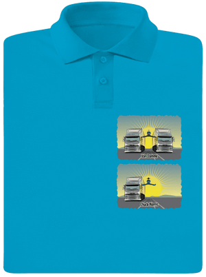 Chuck & Truck férfi pólóingek Blue Atol